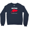 nutria its whats for dinner Crewneck Sweatshirt