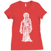 santa muerte blanca Ladies Fitted T-Shirt