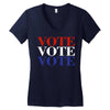 Vote Vote Vote America Women's V-Neck T-Shirt