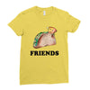 Best Friends Tacos Ladies Fitted T-Shirt