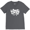 trag&ouml;die theater V-Neck Tee