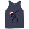 skeleton dabbing christmas Tank Top