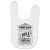 Vintage Aged To Perfection 1971 Baby Bibs