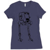 at st Ladies Fitted T-Shirt