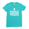handsome halloween costume Ladies Fitted T-Shirt