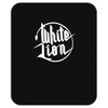 white lion Mousepad