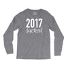 2017 sucked Long Sleeve Shirts