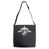 bmw moto rennen Adjustable Strap Totes