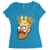 king mcgregor Women's Triblend Scoop T-shirt