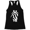 american flag soldier Racerback Tank