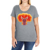 f bomb Ladies Curvy T-Shirt