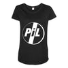 pil public image limited ltd Maternity Scoop Neck T-shirt