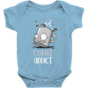 coffee addict Baby Bodysuit