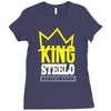 capital steez king steelo Ladies Fitted T-Shirt