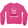 running mommy white Crewneck Sweatshirt