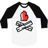 let's go camping 3/4 Sleeve Shirt