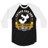 Father and Son Best Friends for Life 3/4 Sleeve Shirt