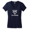 Super Teacher Women's V-Neck T-Shirt