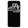 evolution of a chef cooking funny mens Samsung Galaxy S7