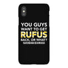 You Guys Want To Get Rufus Back or What Sametimeless iPhoneX