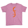 helix of heroes funny retro sci fi superhero symbol cool logo Youth Tee