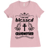 I Am One Blessed Grandmother Ladies Fitted T-Shirt