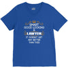 Smart Good Looking Lawyer Doesnt Get Better Than V-Neck Tee
