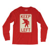 keep left shark Long Sleeve Shirts