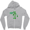 green man dance says hello 2018 Zipper Hoodie