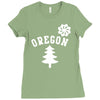 oregon Ladies Fitted T-Shirt