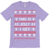 emo gothic ugly christmas sweater. T-Shirt