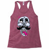 king of mustache Racerback Tank