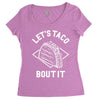 let's taco bout it Women's Triblend Scoop T-shirt