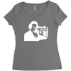 beethoven ghetto blaster Women's Triblend Scoop T-shirt