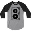 oldschool cassette 3/4 Sleeve Shirt