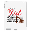 Just A Girl In Love With Her Heavy Equıpment Operator iPad 3 and 4 Case