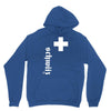 fan, swiss cross, switzerland, new Hoodie