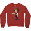 i know Crewneck Sweatshirt
