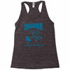 shuffle feel the movement Racerback Tank