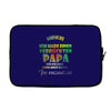 verruckter papa Laptop sleeve