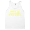 best sister crazy scary Tank Top