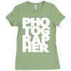 photographer Ladies Fitted T-Shirt