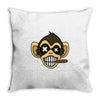 monkey Throw Pillow