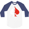 sexy poker 3/4 Sleeve Shirt