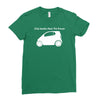 only smarties have the answer'   funny Ladies Fitted T-Shirt