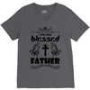 I Am One Blessed Father V-Neck Tee