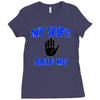 my wife said no Ladies Fitted T-Shirt