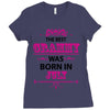 The Best Grammy Was Born In July Ladies Fitted T-Shirt
