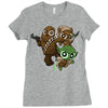 power critters Ladies Fitted T-Shirt