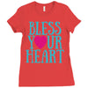bless your heart Ladies Fitted T-Shirt